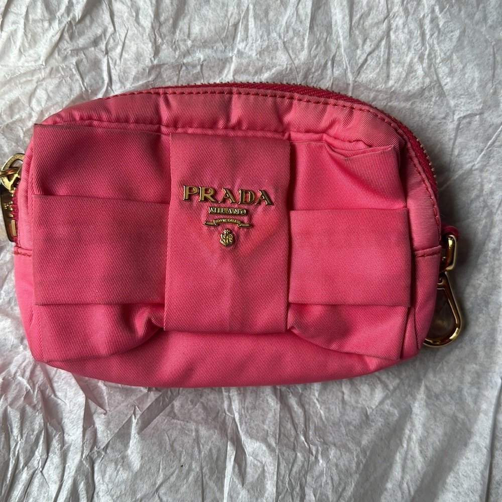 PRADA PINK POUCH - Picture 2 of 8